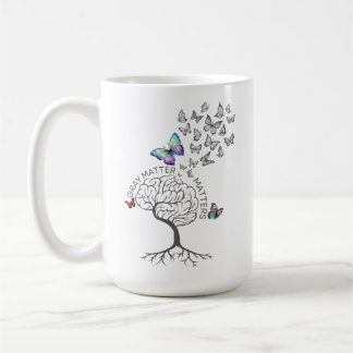 Maßgeschneiderte graue Materie (Baum des Lebens) Kaffeetasse