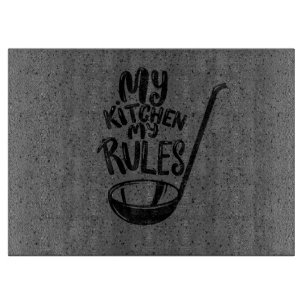 Maßgeschneiderte Grauglaszuschnitt Schneidebrett