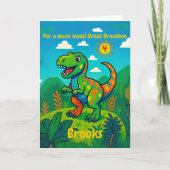 Maßgeschneiderte Große Geburtstagskarte Ankündigung (Vorderseite)