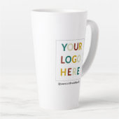 Maßgeschneiderte große Tasse mit Logo Nr. 17 oz (Rechte Ecke)