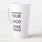 Maßgeschneiderte große Tasse mit Logo Nr. 17 oz  (Linke Ecke)