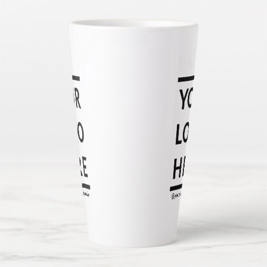 Maßgeschneiderte große Tasse mit Logo Nr. 17 oz  (Vorderseite)