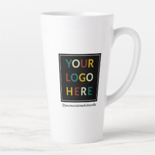 Maßgeschneiderte große Tasse mit Logo Nr. 17 oz