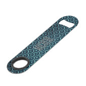 Maßgeschneiderte Größenskala Speed Flaschenöffner (Vorderseite Schrägansicht)