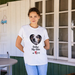 Maßgeschneiderte Großschwester für Foto T-Shirt