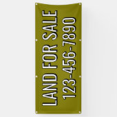 Maßgeschneiderte Grundstücke für den Verkauf oder Banner (Vertikal)