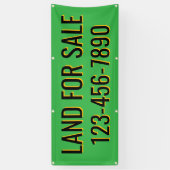 Maßgeschneiderte Grundstücke für den Verkauf oder Banner (Vertikal)