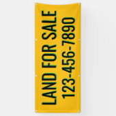 Maßgeschneiderte Grundstücke für den Verkauf oder Banner (Vertikal)