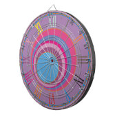 Maßgeschneiderte, gürtelig hübsche Kreisen Tornado Dartscheibe (Vorderseite rechts)