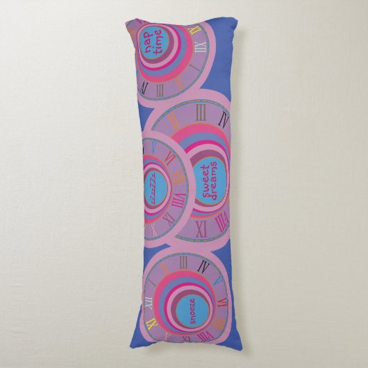 Maßgeschneiderte, gürtelig hübsche Kreisen Tornado Seitenschläferkissen (Vorderseite Vertikal)