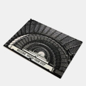 Maßgeschneiderte Gürtelmatte Fußmatte (Schrägansicht)