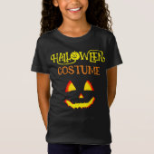 Maßgeschneiderte HALLOWEEN COSTUME Funny Gag Kinde T-Shirt (Vorderseite)