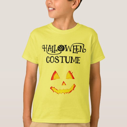 Maßgeschneiderte HALLOWEEN COSTUME Funny Gag Kinde T-Shirt (Vorderseite)