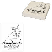 Maßgeschneiderte Handarbeit mit großen Lieben Gummistempel (Stempel)