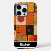 Maßgeschneiderte Handbuchabdeckung für künstlerisc Case-Mate iPhone Hülle (Rückseite)