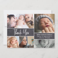 Maßgeschneiderte Handschrift Foto Collage Baby Dus