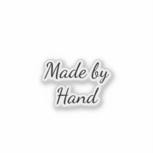 Maßgeschneiderte, handtransparent aufkleber