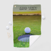 Maßgeschneiderte Handtücher: Das ultimative Golfzu Golfhandtuch (Insitu)