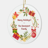 Maßgeschneiderte Hanging Holiday Ornament (Links)