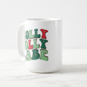 Maßgeschneiderte heilige, fröhliche Tasse, fröhlic Kaffeetasse (Vorderseite Links)