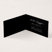 Maßgeschneiderte, helle Abstrakte Kunst Visitenkarten (Innenseite)