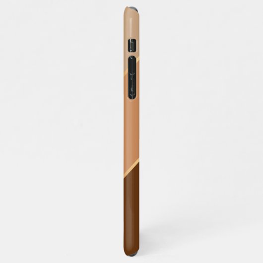 Maßgeschneiderte Herbstkaramellspikade Latte Herbs iPhone Hülle (Linke Seite)