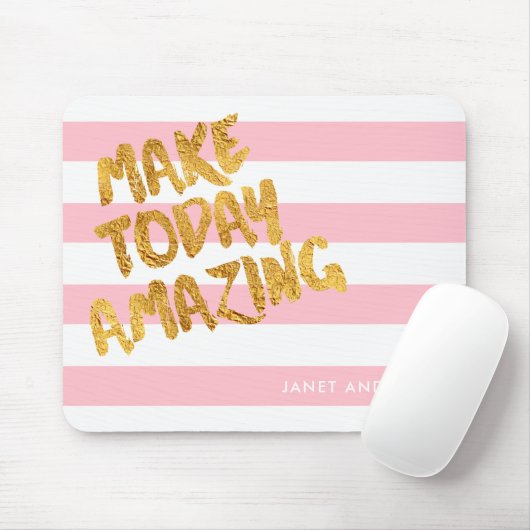 Maßgeschneiderte, heute Phantastische Rosa- und Go Mousepad (Mit Mouse)