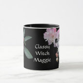Maßgeschneiderte Hexenmarke Halloween boho Tasse (Zentrum)