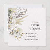 Maßgeschneiderte Hochzeit Einladung (Vorderseite)