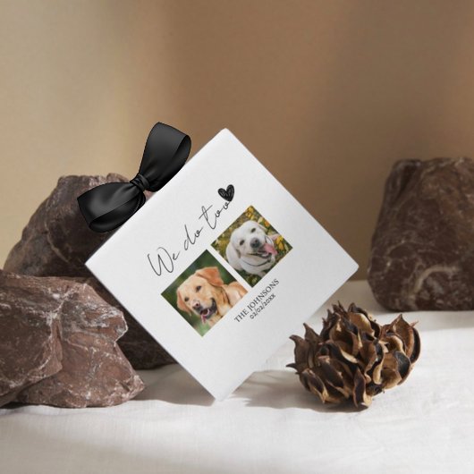 Maßgeschneiderte Hochzeit Geschenkschachtel