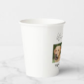 Maßgeschneiderte Hochzeit Pappbecher (Rechts)