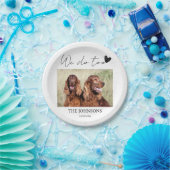 Maßgeschneiderte Hochzeit Pappteller (Party)