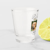 Maßgeschneiderte Hochzeit Schnapsglas (Links)