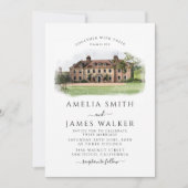 Maßgeschneiderte Hochzeitsfeier Einladung (Vorderseite)