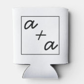 Maßgeschneiderte Hochzeitskissen, Personalisiertes Dosenkühler (Rückseite)