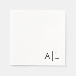 Maßgeschneiderte Hochzeitsnapkins Serviette