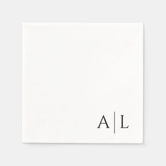 Maßgeschneiderte Hochzeitsnapkins Serviette