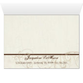 Maßgeschneiderte Hochzeitstorte Moderne Dot Stripe (Innenansicht Horizontal (Unten))