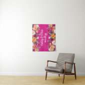 Maßgeschneiderte Hochzeitszeremonie Blumenkästen P Wandteppich (Beispiel)