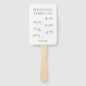 Maßgeschneiderte Hochzeitzeiten, Reihenfolge der H Fächer (Vorderseite)