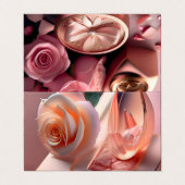 Maßgeschneiderte, horizontal geklappte Visitenkart Visitenkarten (Außenseite Aufgefaltet)