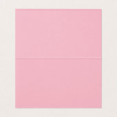 Maßgeschneiderte, horizontal geklappte Zelt-Karte (Innenseite Aufgefaltet)