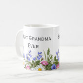 Maßgeschneiderte Hübsche Blumengeschenke für beste Kaffeetasse (Vorderseite Links)