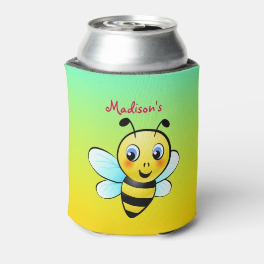 Maßgeschneiderte Hummel Dosenkühler (Kanne Rückseite)