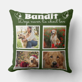Maßgeschneiderte Hundekollektion der Familie 4 Fot Kissen