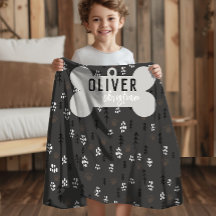 Maßgeschneiderte Hundeschleife für neutrale graue 