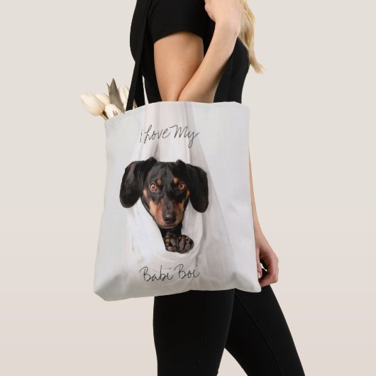 Maßgeschneiderte Hundeschutztasche Tasche (Von Nahem)