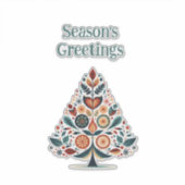 Maßgeschneiderte Hygge Skandinavien Minimalistisch Aufkleber (Vorderseite)