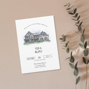 Maßgeschneiderte Illustration Einladung