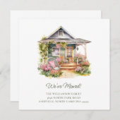 Maßgeschneiderte Illustration über die Hütte des L Ankündigung (Vorne/Hinten)